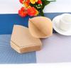 100pcs Wood Paper Coffee Filter Papers Cups Brewer Strainer Dripper, Enjoy Flavorful Coffee at Home or Office, Can Filter 2-4 Cups Universal Coffee Filters Brown view 4