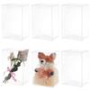 BENECREAT 8 Pack Clear PVC Plastic Box, Transparent Gift Boxes 7x4.8x3.6 Inch, Party Favor Boxes with Protective Film for Wedding Gift Wrapping, Birthday, Candy, Jewelry view 1