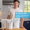 drink wholesome Vegan Chocolate Almond Protein Powder for Sensitive Stomachs | Minimally-Processed, Whole-Food Protein | Additive-Free, Dairy-Free, Gluten-Free | Low Sodium view 4