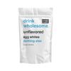 drink wholesome Unflavored Egg White Protein Powder for Sensitive Stomachs | Minimally-Processed, Whole-Food Protein | Additive-Free, Dairy-Free, Gluten-Free | Low FODMAP view 1