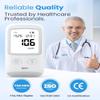 IMDK Blood Glucose Monitor Kit, Clinically Accurate Blood Sugar Test Kit with 100*Glucometer Strips, 100*Lancets, 1*Lancing Devices, No Coding Required view 2