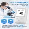 IMDK Blood Glucose Monitor Kit, Clinically Accurate Blood Sugar Test Kit with 100*Glucometer Strips, 100*Lancets, 1*Lancing Devices, No Coding Required view 3