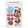 Blue Stripes Whole Cacao Granola - Gluten Free 70% Dark Chocolate Granola for Cereal, Oatmeal, Yogurt, 5g Protein Per Serving, Source of Fiber, Vegan, Low Sugar - Dark Chocolate, 8 oz Bag (3 Pack) view 1