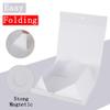BoxSkivra Small Gift Boxes with Lids 5 Pack 6X6X3 Inch White Gift Box with Ribbon Foldable Gift Boxes for PresentsAnniversary GiftsBridesmaid Proposal BoxShredded Paper Filler & Cards view 4