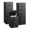 BoxSkivra Black Magnetic Gift Box 15 Pack 8X8X4 Inch Foldable Gift Boxes Bulk Black Gift Boxes with Lids Packaging for Small Business Luxury Gift Box Shredded Paper Filler view 1