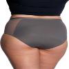 Thinx Period Underwear, Comfort-Stretch Hi-Waist, Holds Up to 12 Regular Tampons*, Period Panties, All-Day Absorbency Menstrual Underwear for Women, Leakproof & Reusable, Plum, 3X view 3
