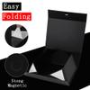 5 Pack 9.5X7X4 Inch Black Magnetic Gift Box with Lid Small Gift Box with Shredded Paper Foldable Boxes with Ribbon for PresentsAnniversary GiftsBridesmaid Proposal Wedding party view 4