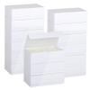 BoxSkivra Magnetic Gift Box with Lid 15 Pack 12X6X4 Inch White Gift Boxes Bulk Packaging for Small Business Bulk Gift Boxes for PresentsBridesmaid Proposal BoxCrinkle Cut Paper Shred view 1