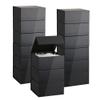 BoxSkivra Black Magnetic Gift Box 15 Pack 10X10X5 Inch Foldable Gift Boxes Bulk Black Gift Boxes with Lids Packaging for Small Business Luxury Gift Box Shredded Paper Filler view 1