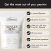 JUST INGREDIENTS Vanilla Protein Powder - Grass-Fed Whey Blend, Organic, Gluten Free - 15 Servings, 22g Protein view 3
