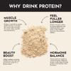 JUST INGREDIENTS Vanilla Protein Powder - Grass-Fed Whey Blend, Organic, Gluten Free - 15 Servings, 22g Protein view 4