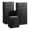 BoxSkivra Black Magnetic Gift Box 15 Pack 7.8X7X3 Inch Foldable Gift Boxes Bulk Black Gift Boxes with Lids Packaging for Small Business Luxury Gift Box Shredded Paper Filler view 1