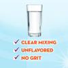 Metamucil Fiber Supplement, Unflavored Clear Mixing Powder, No Grit, No Sugar Added, Plant Based Prebiotic Fiber Supplement Blend for Daily Digestive Health, 75 teaspoons view 2