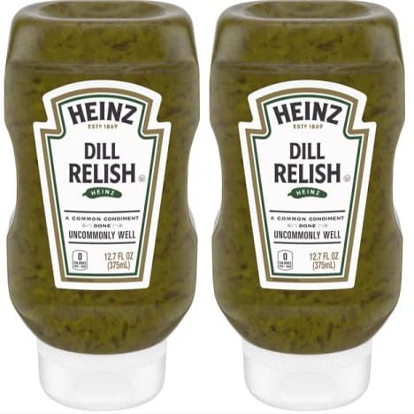 Pack Of 2 Dill Relish, 12.7 fl oz Bottle