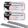 Finura Foodservice Plastic Wrap Film, Serrated Cutter, BPA Free, Antifog, Optimum Cling, Microwave and Freezer Safe, for Home & Kitchen 4000 ft (sq. ft.)(12 in x 2000 ft) (Pack of 2)