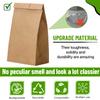 [1000] 4 LB, Kraft Brown Lunch Paper Bags, Small Paper Bags, Gift Bags, Grocery Bags, Craft Bags, view 3