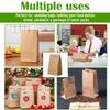 [1000] 4 LB, Kraft Brown Lunch Paper Bags, Small Paper Bags, Gift Bags, Grocery Bags, Craft Bags, view 4