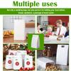 [1000] 4 LB, Kraft White Lunch Paper Bags, Small Paper Bags, Gift Bags, Grocery Bags, Craft Bags, view 4