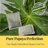 Akshit Papaya Leaf Tea, 75 Count, Premium Papaya Tea, 100% Natural Papaya Leaves, Non-GMO, Caffeine Free, Herbal Tea, No Additives. view 4