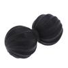 TOVINANNA TPE Peanut Massage Ball for Full Body Therapy Deep Tissue Relief and Myofascial Release Yoga Back Neck and Muscle Recovery Black view 1