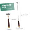 TOVINANNA Telescoping Stainless Steel Back Scratcher Tool Extendable Itch Relief Massager for Hard Reach Areas Portable and Design for Home Travel and Outdoor Use view 2