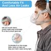 2 Pcs F20 Headgear Strap with Clips, Adjustable Airfit F20 Cpap Headgear Strap, Comfortable Fit Cpap Mask Head Strap Replacement Headgear with Magnetic Clips for Airfit/AirTouch F20, Medium Size view 2