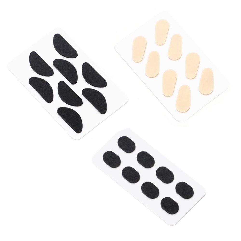 Beavorty 40pairs Eva Nose Guards for Glasses of Comfortable Non-Slip Nose Pads Random Style