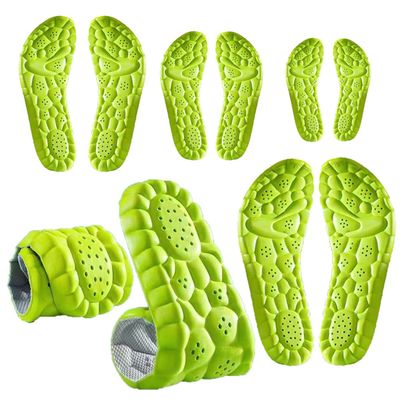 10Pcs Foam Insoles - Unisex Cushioned, Breathable & Sweat-Proof - Set of Five Pairs, Size 6 to 12
