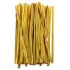 Beavorty 800pcs Gold Twist Ties for Cellophane Candy Bags Wrapping Ties Festive Shiny Touch for Party Treat Bags Golden Wire Rope view 1