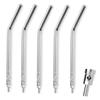 AmeriCan Goods 5/Pack Dental Air Water Metal 3-Way Tips A-Dec Style Autoclavable Reusable Stainless Steel Air Water Spray Nozzle Tips view 1