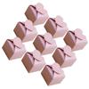 Beavorty 50pcs Heart Shaped Candy Box Elegant Paper Packaging for Wedding Favors Bridal Showers and Showers Easy to Assemble Delicate Design for Special Occasions view 1