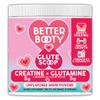 Better Booty Glute Scoop, Creatine for Women Creatine + LGlutamine Amino Acid, Perfect Drink Mix Supplement, Unflavored (300 Grams, 30 Servings) view 1