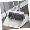 Beavorty Dustpan Brush Set Broom and Dustpan Kit Grout Brush Pan Set Home Cleaning Device view 4