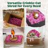 CrinklePak USA Made Crinkle Cut Paper Shred 40 LBS Filler Great for Shipping Packages, Gift Wrap, Basket Filling and All Other Occasions - Pink view 2