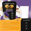 Peanut Butter Reinvented. Peanut Butter & Jelly All Natural No Added Sugar Healthy Snacks for Kids & GLP-1 Friendly Healthy Snacks for Adults w/MCT Oil for Energy & Focus - Vegan, Keto, Gluten Free view 4