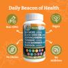Yemay The Natural Way All-in-1 Multi Mineral Sea Moss Raw Organic Supplement, with Organic Seamoss Black Seed Oil Ashwagandha Burdock Root, Turmeric, Vitamin C, & More, 60 Vegan Capsules view 4