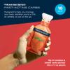 Transcend Foods Strawberry Gel (1.1 oz, Pack of 10) Fast-Acting Carb Gel Strawberry Flavor  Caffeine Free, Gluten Free view 2