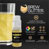 Brew Glitter Edible Drink Glitter Pump 1x 4g for Cocktails, Beer, & Beverages (Yellow) view 4