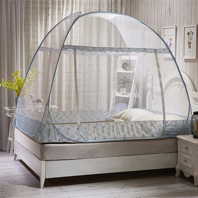 Mosquito Net for Bed, Portable Foldable Mosquito Nets, Mosquito Mesh Net, Fine mesh Mosquito Net for Bed, Portable Tent Mosquito net-B_1.8 * 2.0m