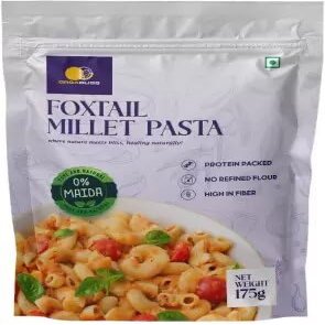 Orgabliss Foxtail Millet - No MSG | No Preservatives | High Fibre and Protein Macaroni Pasta (175 g) With Natural Pure Material