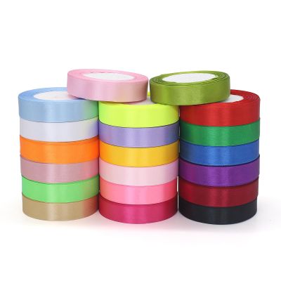 20 Colors 3/4 inch 500 Yard Ribbon Width for Valentines Day Flower Bouquet Arts Crafts Sewing 20 x 25 Yard Each Roll Ribbon for Trim Bow Merry Christmas Decoration