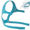 KeCool Airfit F20 Headgear Strap, Adjustable F20 Cpap Headgear, Comfortable F20 Mask Headgear Replacement Strap with Strong Hook and Loop, CP-AP Supplies Headgear for Airfit/AirTouch F20, Large Size view 1