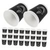 Beavorty 50pcs Coffee Cups - Paper Cups for Hot Cold Beverages Multi-functional Drinking for Parties Travel and Events Coffee view 1