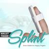 2activelife Mallet Finger Splint, Silver, Universal Size - 1 Unit view 2