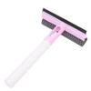 minkissy Plastic Window Spraying Wiper Window Cleaning Squeegee 2-Sided Scraper Bath Mirror Pink Stuff Spray view 1