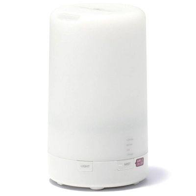 MUJI Aroma Diffuser/LED Lighting Cordless Ultrasound/MJ-CAD2, White