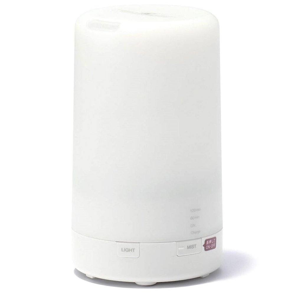 MUJI Aroma Diffuser/LED Lighting Cordless Ultrasound/MJ-CAD2, White