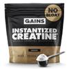 Gains in Bulk Instantized Creatine Monohydrate for Women and Men, Soluble Creatine Powder, Supports Muscle Building, Strength and Performance, Bodybuilding Supplements, Unflavored, 30 Servings view 1