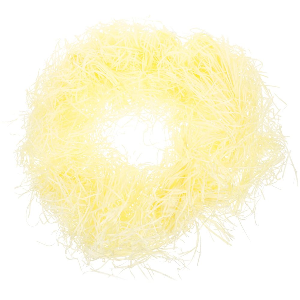 FOMIYES 1 Pack Shredded Paper Crinkle Paper Black Shredded Tissue Paper Gift Paper Shred Crinkle Cut Paper Gift Basket Filler Paper Filler Paper Shreds Gift Supply Basket Stuffing, Light Yellow