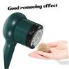 minkissy Multifunction Electric Lint Remover Portable USB Charging Clothes Fluff Shaver for Travel Pet Hair and Care Safe Precision Blades for Sweaters Coats and More Green view 3